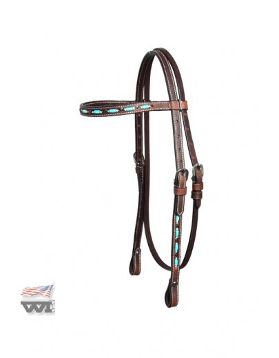 Headstall, Zuni Design HS-D-128