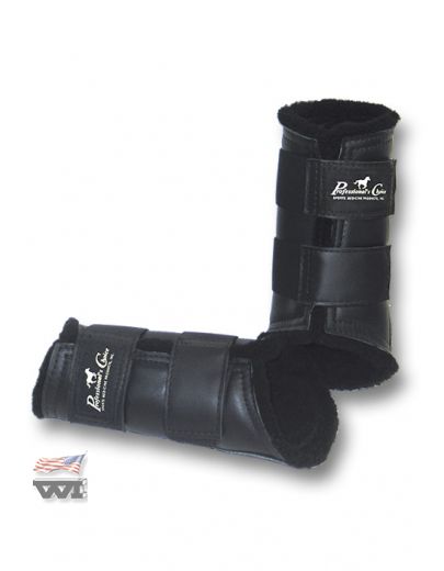 Leather Protection boots - Black