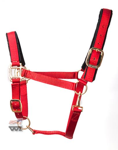 Tuff Stuff Halter - Crimson