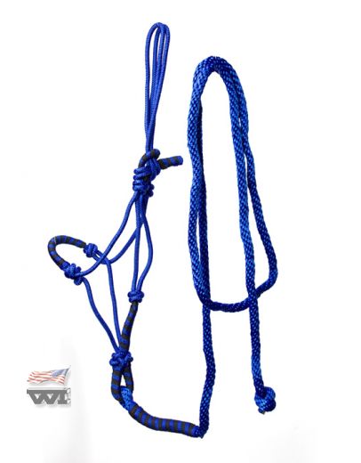 RANCH HALTER / LEAD RO-BK