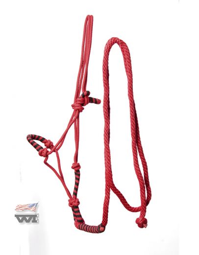 RANCH HALTER / LEAD RD-BK