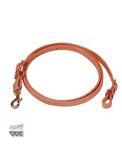 Harness Leather Roping Rein 7091-BHL