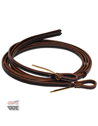 Oiled 2-Ply Latigo Reins 5/8