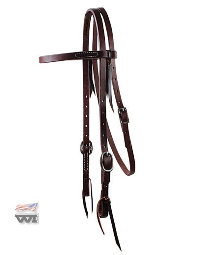 Ranchhand 5/8 Browband Double Buckle