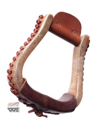 Bell Buttom Stirrups - Rohhaut 4297 - D