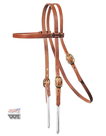 EASY CHANGE ROPE HEADSTALL  5075 BHL