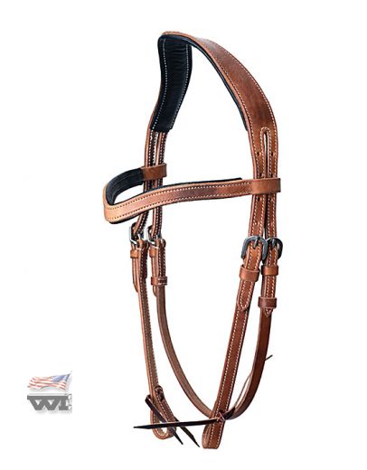 ANATOMICALLY SHAPED HEADSTALL, HARNESS