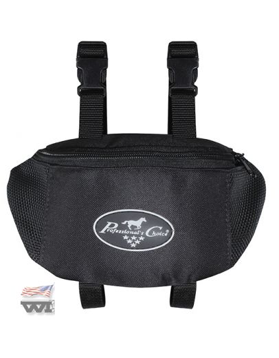 PROFESSIONAL´S CHOICE POMMEL BAG BLACK