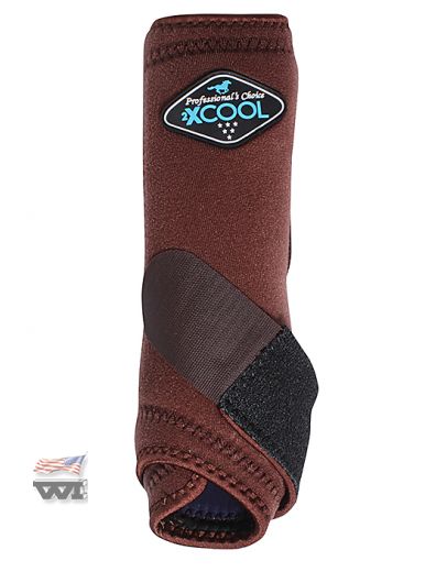 2X COOL FRONTBOOTS CHOCO