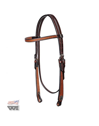 XL-HEADSTALL, TWO TONE