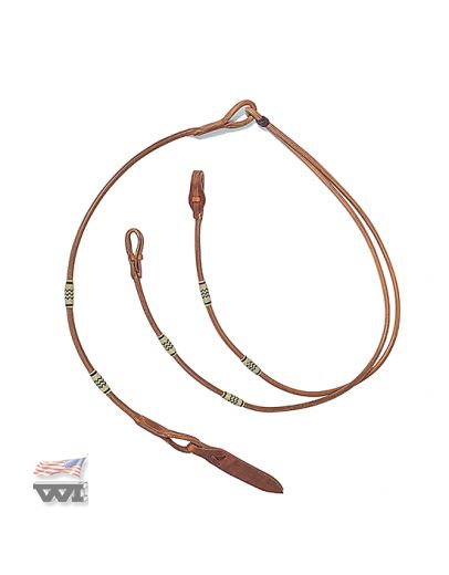 HORSEMAN´S TACK ROMAL REINS, rund genht