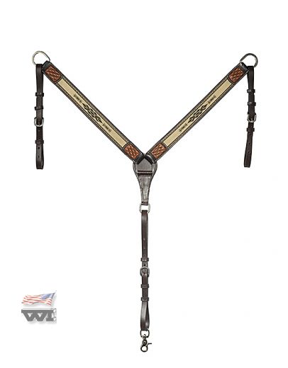 HORSEMAN´S TACK  VORDERZEUG w./ BRAIDED INLAY