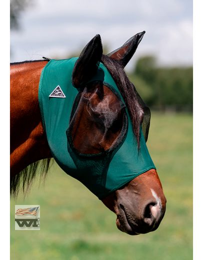 COMFORT FIT FLYMASK - EMERALD