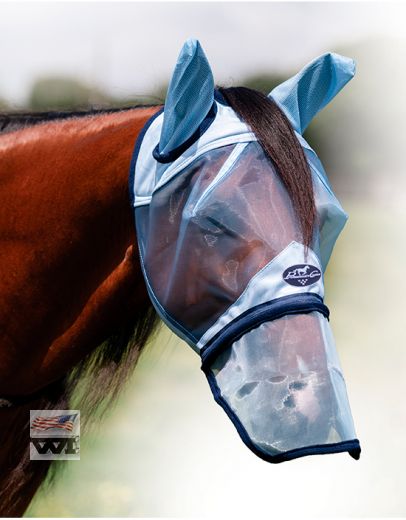 FLY SCREEN , W./ NOSE COVER , SKYBLUE
