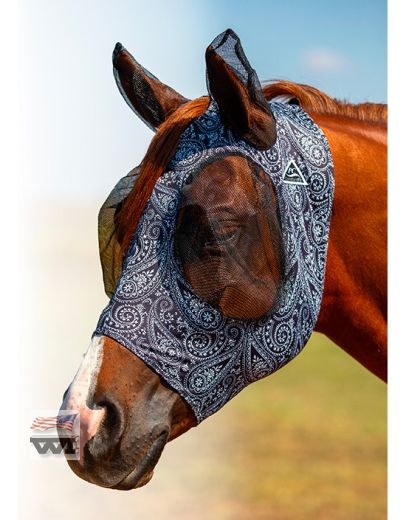 COMFORT FIT FLYMASK  PAISLY