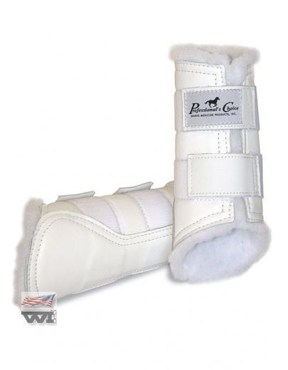 Leather Protection boots - White