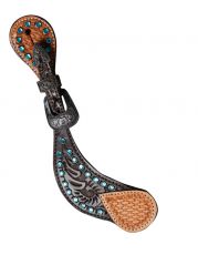 Spurstrap Green Stones SPS-D-162