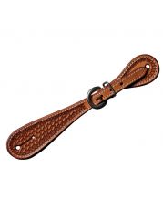 Man´s Spurstrap Basket tooled SPS-155