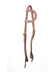 TOOLED ONE EAR HEADSTALL      OE-AG-131