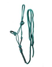RANCH HALTER / LEAD HGR-BK