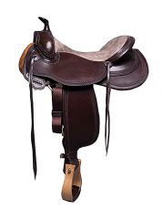 ULTIMATE FLEX SADDLE - DARK OIL