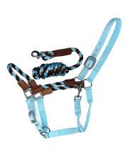 HYBRID ROPE HALTER SKY
