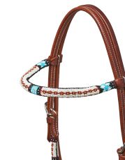 BEADED HEADSTALL
