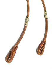 HORSEMAN´S TACK ROMAL REINS, rund genht