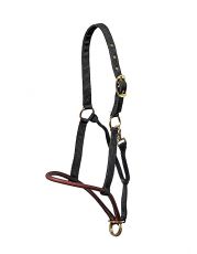 LEATHER NOSE NYLON HALTER