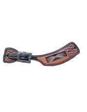 LADIE´S SPURSTRAP W./ HITCHED INLAY