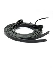 SPLIT LATIGO REINS 7ft x 5/8 BLACK