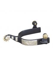 Black Steel Spurs - Gravur