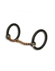 Bob Avila Copper Twist Ring Snaffle AVB-128